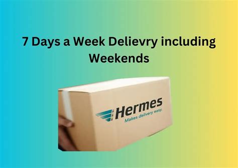 do hermes work sundays|hermes delivery on sunday.